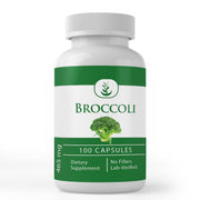 Pure Original Ingredients broccoli extract capsules bottle label highlights purity for clean daily use