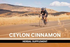 Pure Original Ingredients Ceylon Cinnamon label detail communicates purity and a single-ingredient formula.