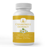 Pure Original Chamomile Extract capsules bottle front for a pure daily supplement