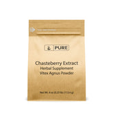 Pure Original Ingredients chasteberry extract bottle for a convenient daily herbal routine.