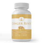 Pure Original Ingredients Ginger Root capsules bottle for daily routine