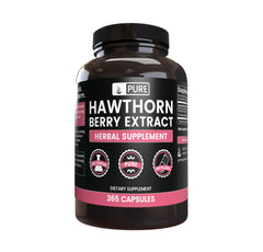 Pure Original Ingredients Hawthorn Berry Extract bottle supports daily wellness.