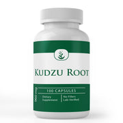 Pure Original Ingredients Kudzu Root capsules on white background highlight a pure, additive-free supplement.