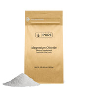Pure Original Ingredients Magnesium Chloride crystals in a resealable bag for easy daily use.