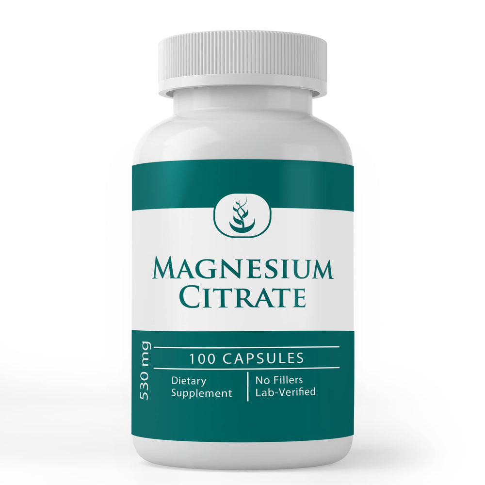 Pure Original Ingredients magnesium citrate bottle with purity-forward label