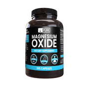 PURE ORIGINAL INGREDIENTS magnesium oxide capsules bottle; single-ingredient purity for daily mineral support.