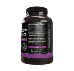 Marshmallow root capsules close-up showing pure formula for consistent use