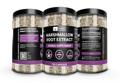 Packaging of Pure Original Ingredients Marshmallow Root capsules from Utah, USA origin