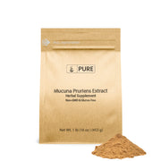 PURE ORIGINAL INGREDIENTS Mucuna Pruriens powder in a bag for pure daily use.