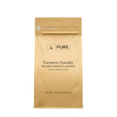 Pure Original Ingredients turmeric powder in an eco bag for sustainable cooking