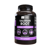 Pure Original Ingredients Valerian Root Capsules bottle shows pure single-ingredient formula for nightly use