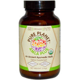 Pure Planet Amla-C Plus Powder bottle with vibrant label supports immune health and absorption.