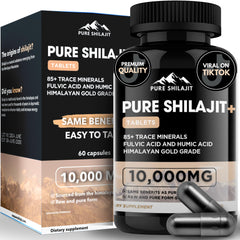 Pure Shilajit capsule bottle from Himalayan origin supports daily energy.