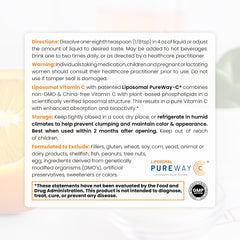 Powder dissolving in water by Pure Therapro Rx shows quick mixability for simple routines