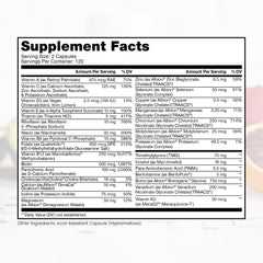 Pure Therapro Rx Methyl Multi capsules closeup highlights pre-methylated B12 and Folate
