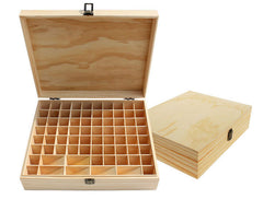 Pure Vie beveled-edge box protects bottles from light and spills