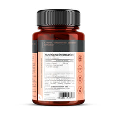 PureClinica Cranberry Tablets closeup highlights 10,000mg potency for efficient supplementation.