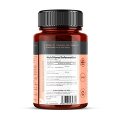 PureClinica UltraColl label close-up highlighting four collagen types.