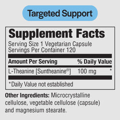 PureFormulas L-Theanine capsules close-up showing quality and purity