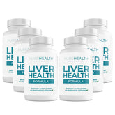 PureHealth Research Liver Health Detox bottle front with clear label for easy reference