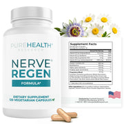 PureHealth Research Nerve Regen bottle ready for daily nerve support.