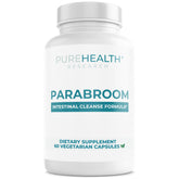 PureHealth Research Parabroom bottle close-up illustrating digestive support.