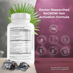 PureHealth ReGROW capsules scattered for daily use