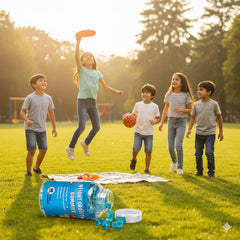 Purelyindia Kids Multivitamin Gummies label closeup highlights non-GMO formula and natural ingredients.