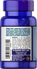 Puritan's Pride B-12 2500 mcg microlozenges close-up highlighting easy-to-use format.