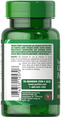 Puritan's Pride Chromium Picolinate yeast-free label with clean ingredients.