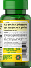 Puritan's Pride Herbavision label close-up showing key nutrients.
