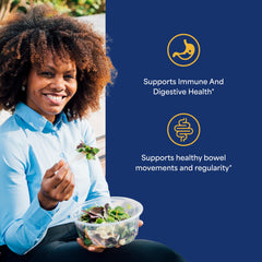 Puritan's Pride Probiotic 10 capsules closeup emphasizing easy daily capsule form