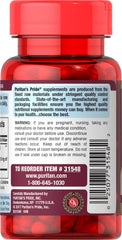 Puritan's Pride Tart Cherry Extract packaging showcasing gluten-free formulation.