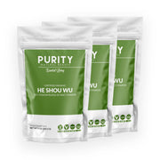Purity Natural Beauty He Shou Wu 5oz bag for daily hair health support