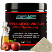 Purity’s Best bottle front view showing label and product name, easy storage benefit