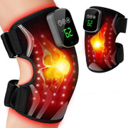 Puroth red light knee brace close-up with adjustable strap for comfort