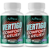 Purpacea liposomal vertigo softgels bottle for daily calm and balanced movement.