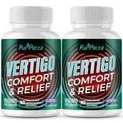 Purpacea liposomal vertigo softgels bottle for daily calm and balanced movement.