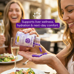 Purple Tree milk thistle capsules highlighting liver-supporting herbal wellness