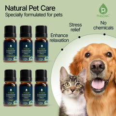 Pursonic Lavender oil bottle for relaxed pets and restful nights