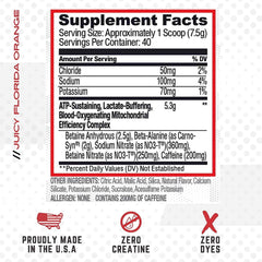 Purus Labs Condense powder closeup highlighting texture and vibrant orange color.