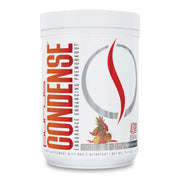 Purus Labs Condense Tropical Island Punch tub with vibrant label for endurance-focused workouts.
