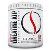 Purus Labs Creatine ATP bottle show unflavored formula for gym energy support