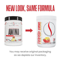 Purus Labs Everyday Amino BCAA Powder poured into a shaker for pre-workout use