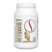 Purus Labs MyoWhey vanilla ice cream tub for post-workout recovery with premium protein