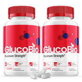 Purvia Glucobio capsules bottle front official formula for daily wellness