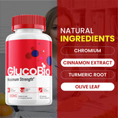 Purvia Glucobio capsules pour from bottle for easy daily intake