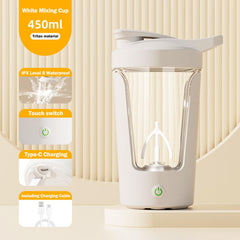 Puxitri one-key stirring button enables quick, mess-free mixing