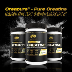 PVL Creapure Creatine with scoop; convenient daily dose for consistent performance