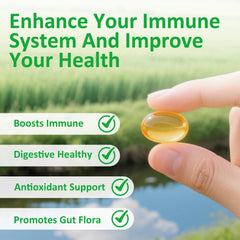 PWERD bottle with 300 softgels for easy daily use